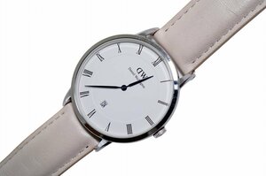 1円 Daniel Wellington/ダニエルウェリントン 腕時計 中古良品 迅速対応 メンズ アンティーク ビンテージ 作動OK