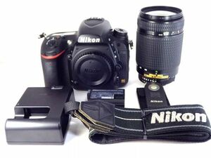 送料無料!! Nikon D750 ニコン ボディ +AF Nikkor 70-300mm f4-5.6D FX レンズ セット 完動 極上美品 フルサイズ デジタル 一眼レフ カメラ