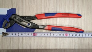 クニペックス【KNIPEX】250㎜　8802-250（SB）アリゲーターウォーターポンププライヤー　新品未使用★在庫あり