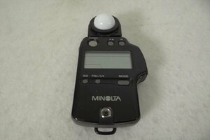 ▼ MINOLTA ミノルタ IV F 露出計 中古 現状品 240405H3240