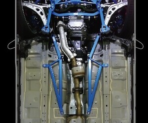 クスコ パワーブレース フロアーフロントメンバー 945 492 FMN トヨタ エスティマ ハイブリッド AHR20W 2AZ-FXE 4WD 2400cc 2012年05月～