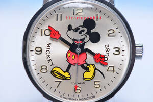 ★★★　即決　貴重　BRADLEY　最高級１７石　パイアイ　ミッキーマウス　手巻き腕時計　ブラッドレイ