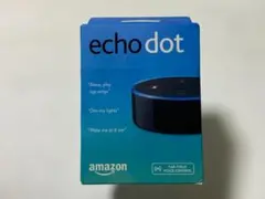 未開封 Amazon Echodot 2nd black English ２世代