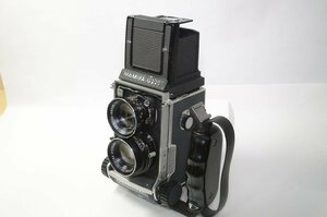 MAMIYA C220 PROFESSIONAL DS 105mmF3.5 レンズ グリップ付 マミヤ フィルム カメラ [管MA2931]
