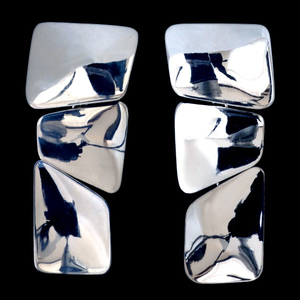 *E103【Chelo Sastre】Art Jewelry SLVイヤリング SPAIN New