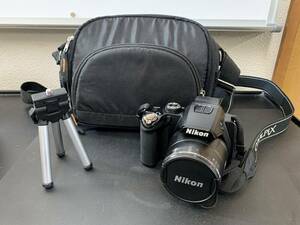 Nikon　ニコン　COOLPIX　P100　NIKOR 26X WIDE OPTICAL ZOOM ED VR 4.6-120㎜　1：2.8-5.0　デジタルカメラ　カメラ　ケース付き ①