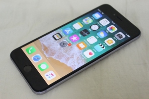 中古 Apple iPhone6Plus 16G スペースグレイ アップル A1524 動作確認済