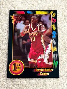 デイビットバトラー David Butler 1992 AAA Sports Wild Card Collegiate Basketball Premier 1st Edition #114 UNLV