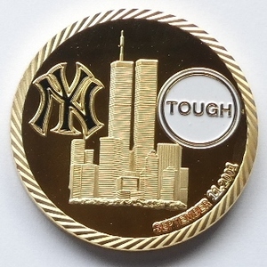 【説明文必読】9.11 ニューヨーク タフ&ストロング TOUGH&STRONG コイン メダル