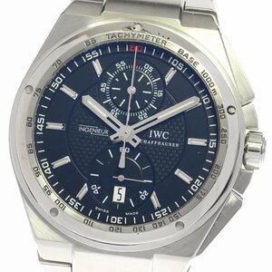 ★保証書付き【IWC SCHAFFHAUSEN】IWC ビッグインヂュニア クロノグラフ IW378406 自動巻き メンズ_714443【ev20】