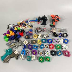 ①タカラ 爆転シュート ベイブレード BEYBLADE ビットチップ ベイブレード本体 シューター ワインダー 初代 初期 当時物 現状 まとめ