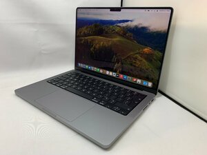 １円スタート！！《M1Pro搭載》Apple MacBook Pro A2442 (14-inch, 2021) UKキーボード スペースグレイ [Nmc]