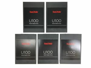 【5個セット】SanDisk SSD U100 64GB 2.5インチ SATA 6.0Gbps 中古動作品 1週間保証 即納 複数在庫あり【送料無料】