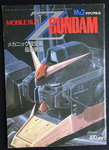 1838／模型情報別冊　MJマテリアル4　 機動戦士Zガンダム　メカニック設定集＆作例集　昭和60年　バンダイ