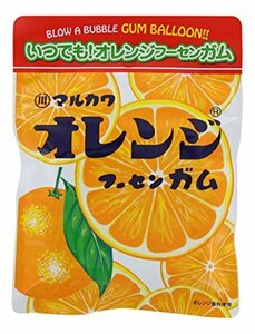 丸川製菓 チャック袋オレンジマーブルガム 47g×10個