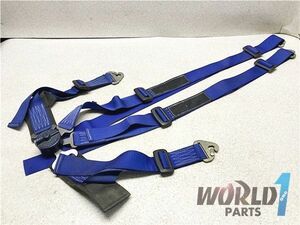 ウィランズ WILLANS 4点式シートベルト ロータリーバックル 3in 内装品 訳アリ レースやドリフトなどに AE86 S13 RPS13 S14 C33 JZX100