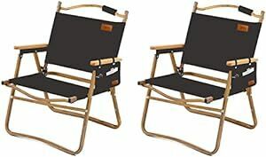 DesertFox アウトドア チェア キャンプ チェア 軽量 折りたたみ 椅子 Lサイズ 78X54×51cm 耐荷重 150k