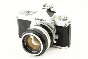 格安品◆Nikon ニコン NIKOMAT FT NIKKOR-S 50mm F1.4◆一眼レフフィルムカメラ/A2017