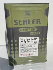 (3) エスケー化研 マイルドシーラーEPO クリヤー 主剤 複層仕上塗材 下塗材 弱溶剤 ２液反応硬化形エポキシ樹脂系下塗材 10.5kg