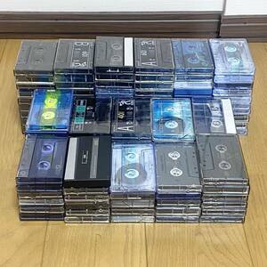 カセットテープ　まとめ売り　117本　ハイポジのみ　ハイポジション　AXIA　TDK　SONY 他