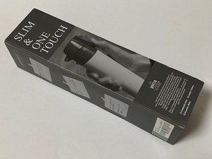 ROCCO ロッコ 保冷 / 保温 水筒 ワンタッチスリムボトル 200ml ブルーグレー 展示未使用品