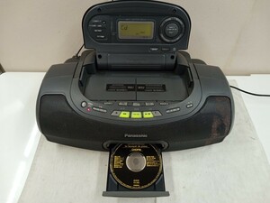 ◆ジャンク品◆　Panasonic ラジカセ RX-ED70 CD ラジオ カセット コブラトップ