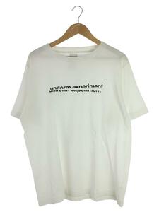 uniform experiment◆SLASH GRAPHIC WIDE TEE/Tシャツ/2/コットン/ホワイト/白/UE-212048