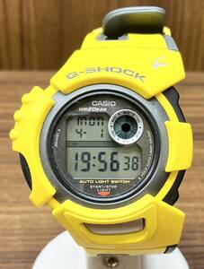 CASIO カシオ G-SHOCK ジーショック G-LIDE ジーライド DWX-100 クォーツ イエロー デジタル ラバーバンド 腕時計