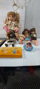 昭和レトロ人形【2316S】昭和の人形 まとめ ドール レトロ コレクション 希少品 長期保管品 現状品 写真参照 箱に入入りは、中国の人形 