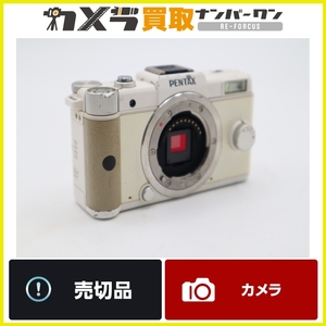 PENTAX Q ボディ ホワイト ワケあり 即決品★ジャンク バッテリー無し