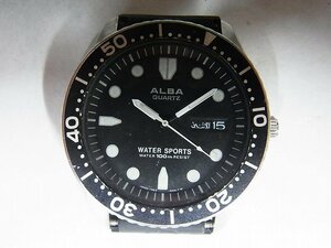 A5104 セイコー アルバ ダイバー Y563-6010 クォーツ 腕時計 現状品