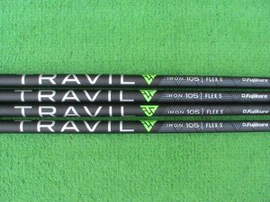 TRAVIL IRON 105　Sシャフト　4本　中古品