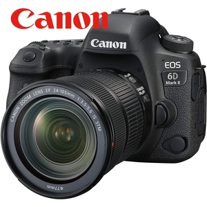 キヤノン Canon EOS 6D MarkII EF 24-105mm レンズキット デジタル 一眼レフ カメラ 中古