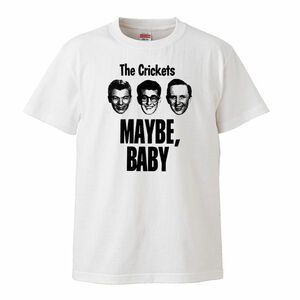 【Lサイズ 新品】バディー・ホリー ザ クリケッツ Buddy Holly ロックンロール50s バンド ロック Tシャツ ロック