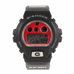 新品 UNDEFEATED アンディフィーテッド G-SHOCK DW-6900UD-1JF 腕時計 ウォッチ デッドストック ブラック 黒 CASIO カシオ コラボ