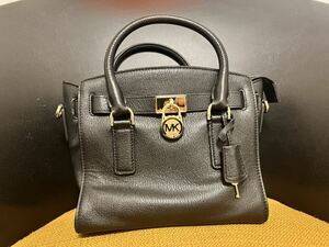 ハンドバッグ ショルダーバッグ ブラック MICHAELKORS