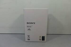◆未使用 SONY(ソニー) ウォークマン 16GB ハイレゾ/リニア/ノイズキャンセリング対応 NW-A55 ブルー microSDスロット/Bluetooth