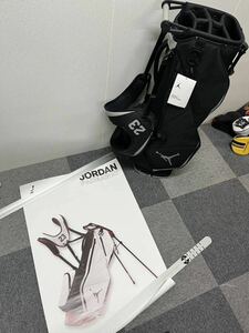 送料無料 新品 300個限定 ポスター ブラック 黒Jordan Fadeaway 6-Way Golf Stand Bag ナイキ ジョーダン・フェイダウェイ キャディバッグ