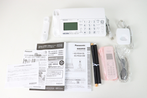 ★【通電OK】Panasonic KX-PD301DL KX-FKD401 パナソニック パーソナルファックス 電話機 親機 子機 家電 箱付き 008JHGJH42