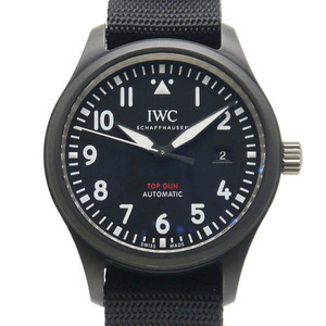 IWC パイロットウォッチ トップガン IW326901 メンズ 自動巻き 黒文字盤
