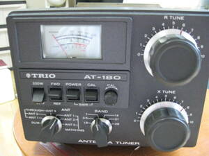 トリオTRIO AT-180　アンテナチューナー　現状品　