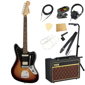 フェンダー Fender Player Jaguar PF 3TS エレキギター VOXアンプ付き 入門11点 初心者セット