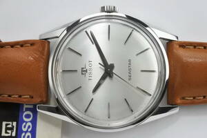 腕時計名門ブランド☆１９６０～７０年製 スイスTISSOT SEASTAR シースター Cal.781手巻紳士腕時計　稀少輸入モデル　奇跡デッドストック品