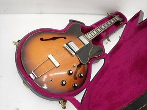 【ビンテージ品・弦交換済】GIBSON USA ギブソン セミアコ ES-335TD KARAMAZOO 1977年製 ハードケース付 配送/来店引取可 ∽ 6E222-2