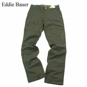 未使用★ Eddie Bauer エディーバウアー 春夏 麻 フランダース リネン混 ストレッチ パンツ Sz.29　メンズ アウトドア　A3B03931_8#P