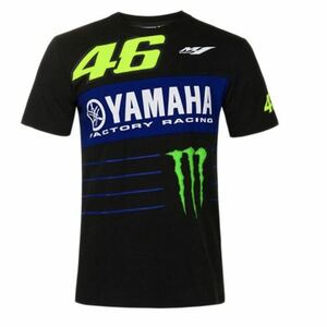 生産終了品 VR46 ロッシ YAMAHA レーシングTシャツ POWER 新品 MotoGP RACING Tシャツ ヤマハ
