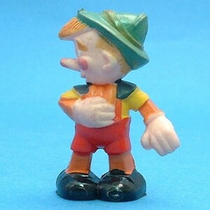 ディズニー　ピノキオ　PVCフィギュア　ドイツHEIMO社　1960-1970年代