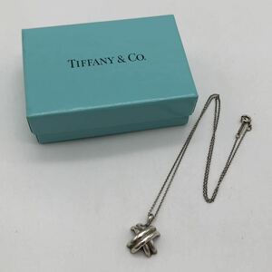 TIFFANY&Co. ティファニー ネックレス クロス シグネチャー シルバー 925 アクセサリー P1504