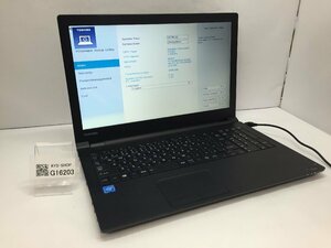 ジャンク/ TOSHIBA dynabook Satellite B35/R PB35RNAD4R3AD81 Intel Celeron 3205U メモリ4.1GB HDD500.1GB 【G16203】