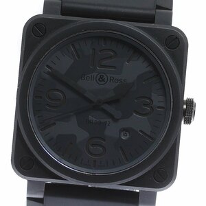 ベル＆ロス Bell＆Ross BR03-92 デイト 自動巻き メンズ 良品 _802285